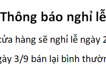 Nghĩ lễ 2/9