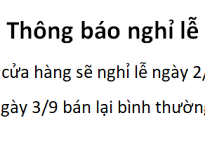 Nghĩ lễ 2/9