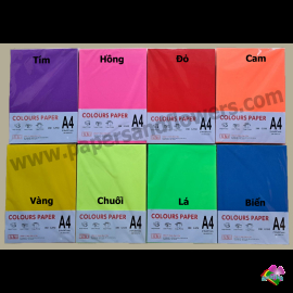 Giáy A4 dạ quang 180gsm