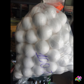 10 quả cầu xốp 6.9cm