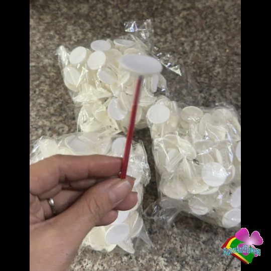 100 miếng đế nhựa cắm trái cây