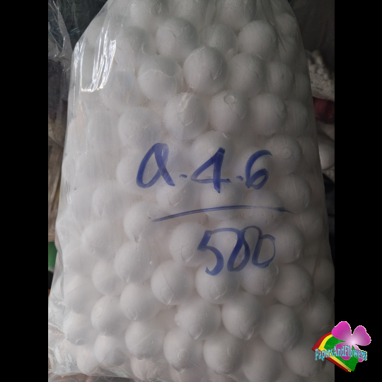 100 gram quả cầu xốp 4.6cm