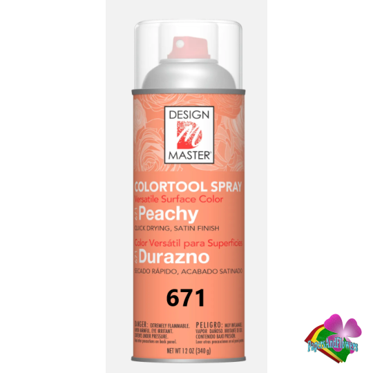 Chai sơn xịt màu hoa Design Master