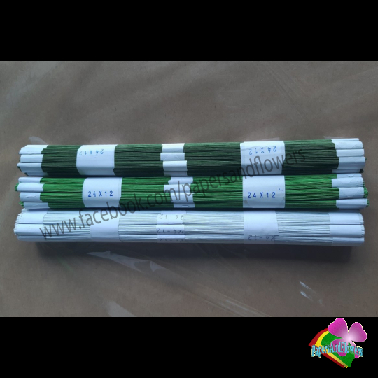 1 bó kẽm giấy 24 ngắn làm hoa